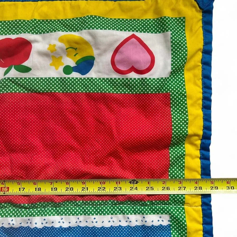1990s multi colored baby‎ play mat PLAYSKOOL EUC